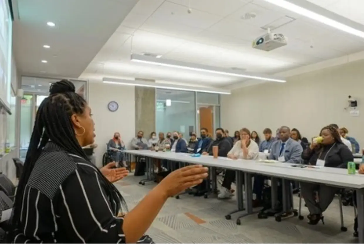 OSU professor teaching class
